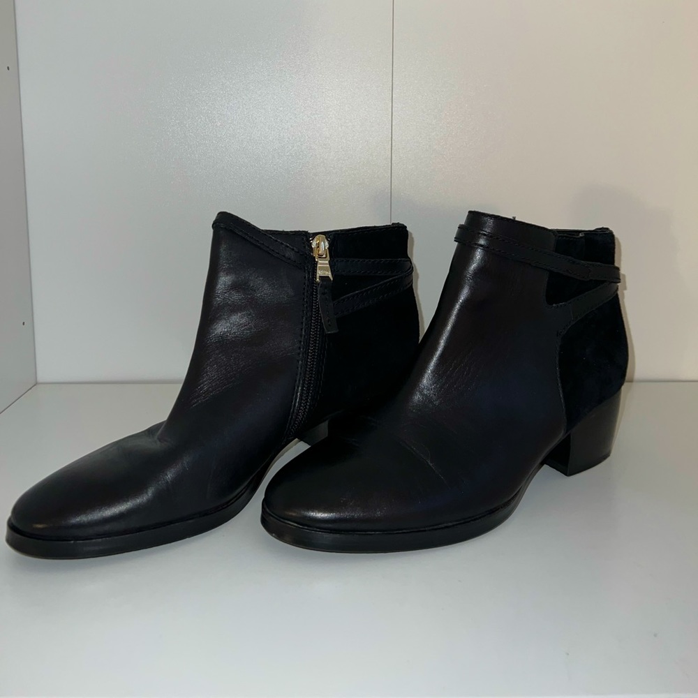 Ralph Lauren Black Chunky Booties